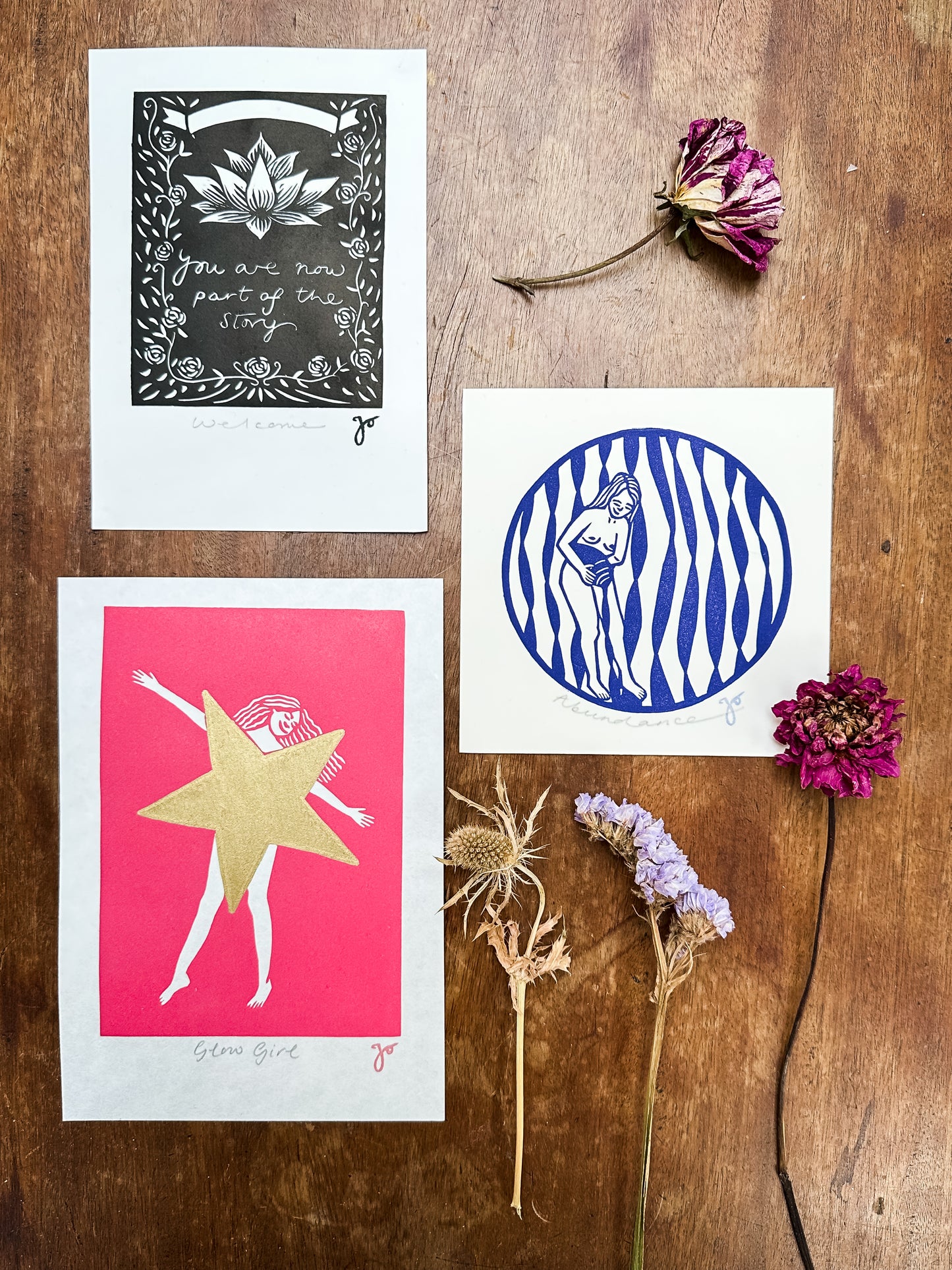 Gathering Ink Prints By Post Club!